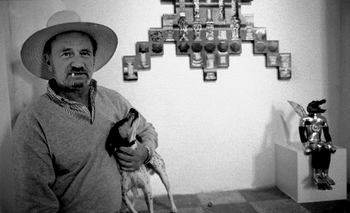 Pedro Friedeberg a San Miguel de Allende in Messico