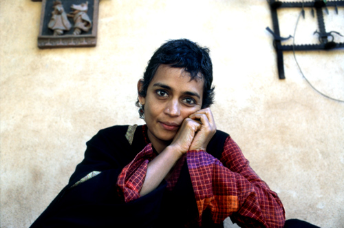 Arundhati Roy a New Delhi