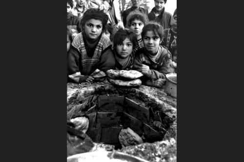 Il pane-Tendopoli di Kesan-Provincia di Edirne